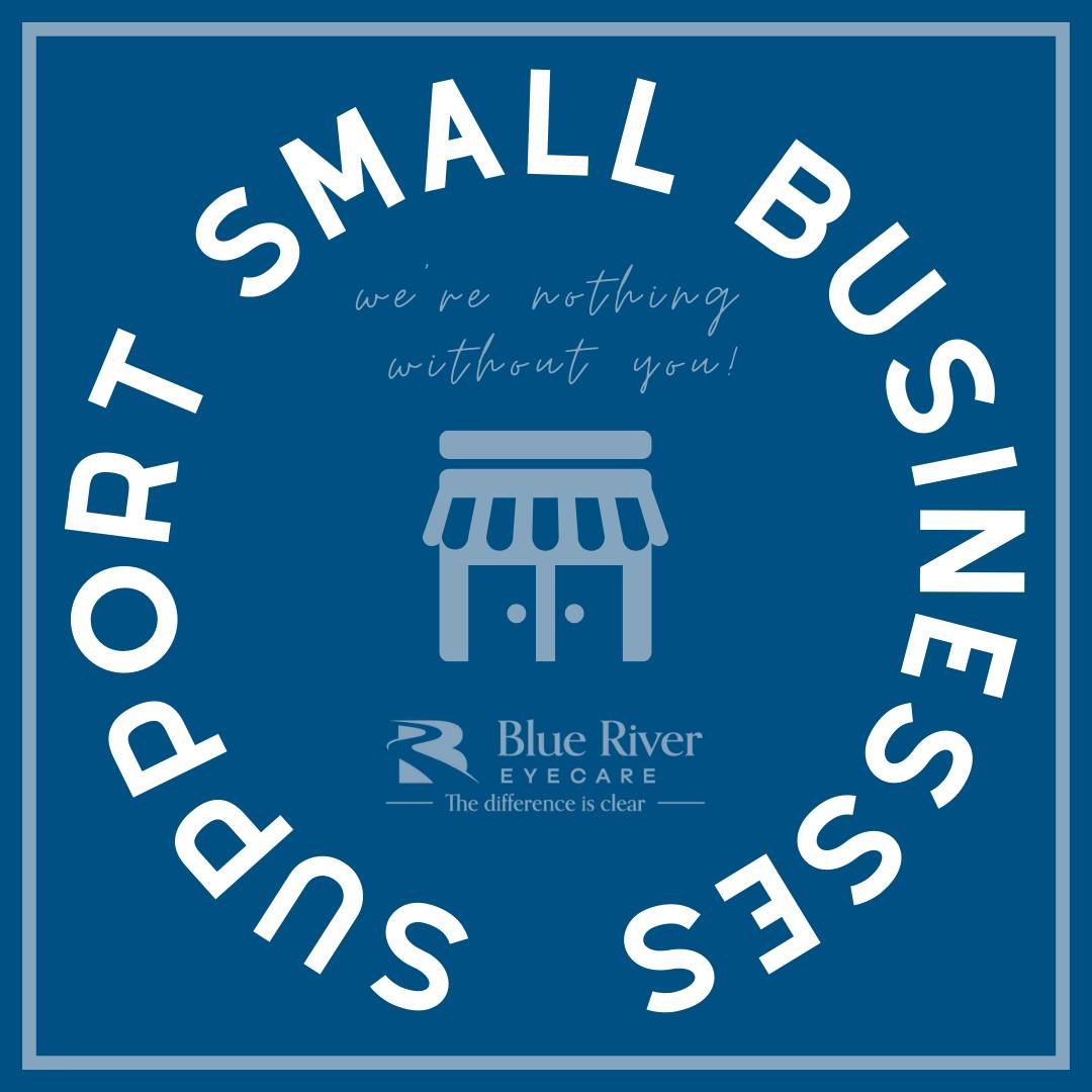 Blue River EyeCare takes pride in being a small business. We are grateful and mindful that it's our patients who help us keep our business open!
#BlueRiverEyeCare #SmallBusinessWeek #MaryvilleKS #ShopLocal