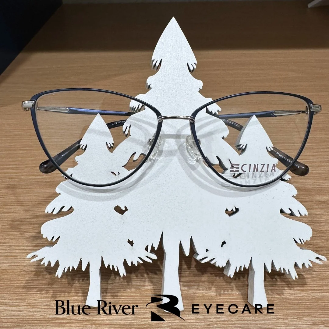 ✨Feature Frame Friday!✨

ME-OW. This exaggerated cat eye shape is surprisingly easy to wear thank to its sleek metal construction and contrasting bridge and temple accents.

Come check them out at Blue River EyeCare!

 #BlueRiverEyeCare #FeatureFrame