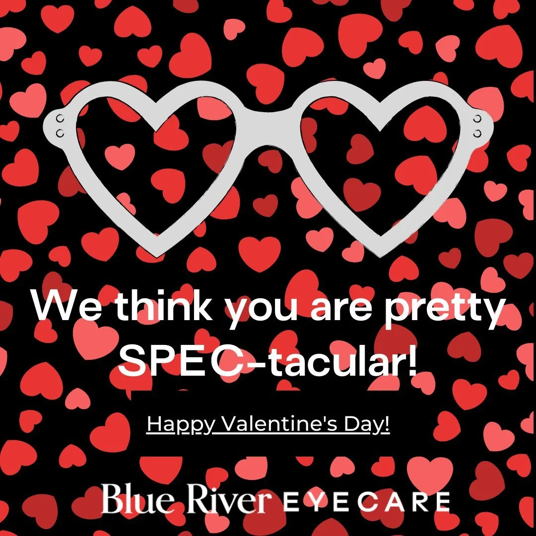 Happy Valentine's Day!

We only have heart eyes for you 😍

 #BlueRiverEyeCare #ValentinesDay