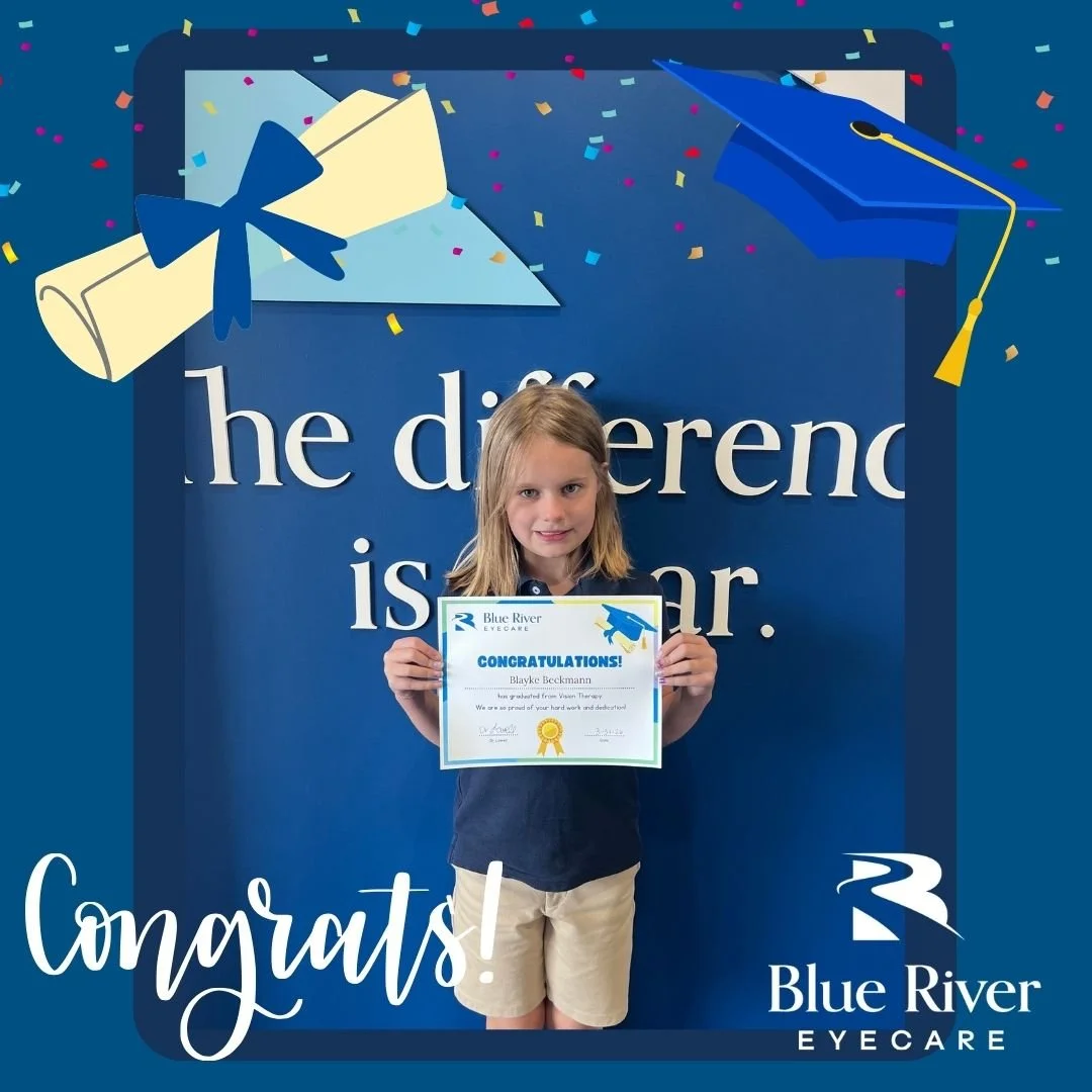 Today we celebrate Blayke, who has successfully completed her Vision Therapy Journey!

We're so proud of you and excited for all the possibilities ahead. Help us by congratulating Blayke on this incredible achievement! 💙✨

#BlueRiverEyeCare #VisionT