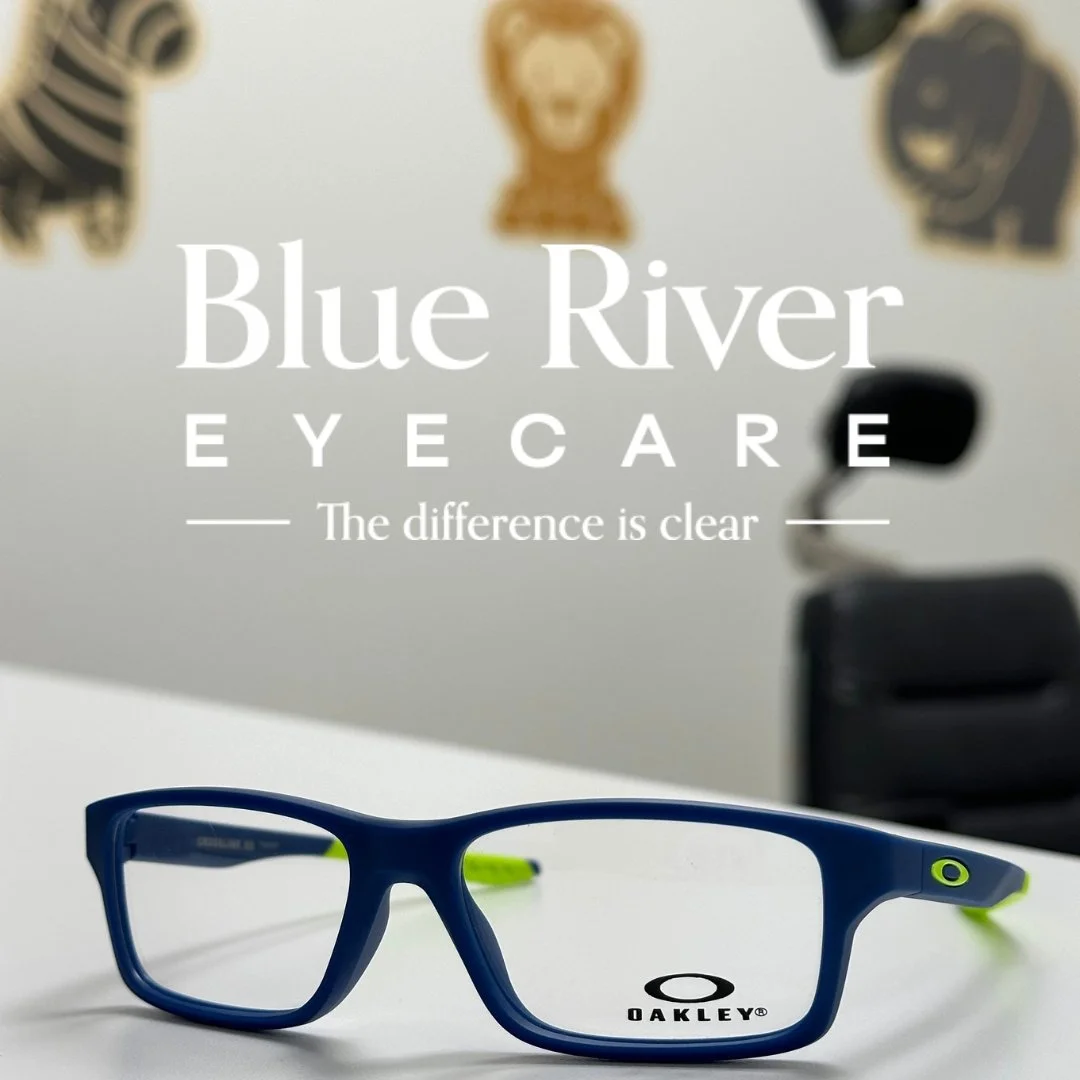 ✨Feature Frame Friday!✨
We&rsquo;re excited to share that Oakley Youth frames have officially landed at Blue River EyeCare!
These frames come in all kinds of colors, shapes, and sizes &mdash; bold, bright, sporty, subtle&hellip; there&rsquo;s somethi