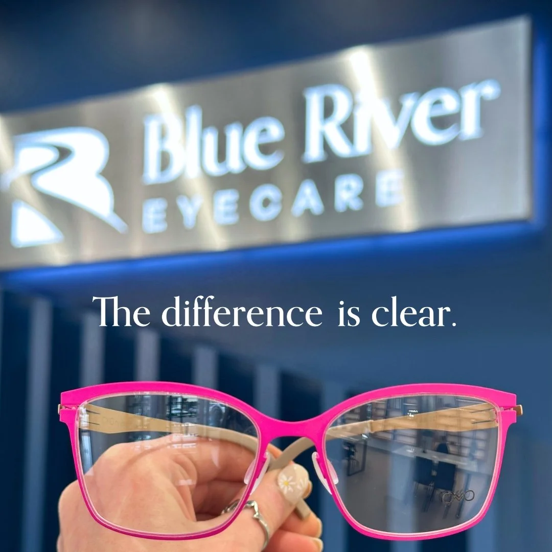 ✨ Feature Frame Friday ✨
Say hello to strength, style, and serious comfort.

This week we&rsquo;re spotlighting a stunning OVVO Optics frame in a bold magenta/platinum finish &mdash; crafted from a military‑grade surgical steel and titanium composite