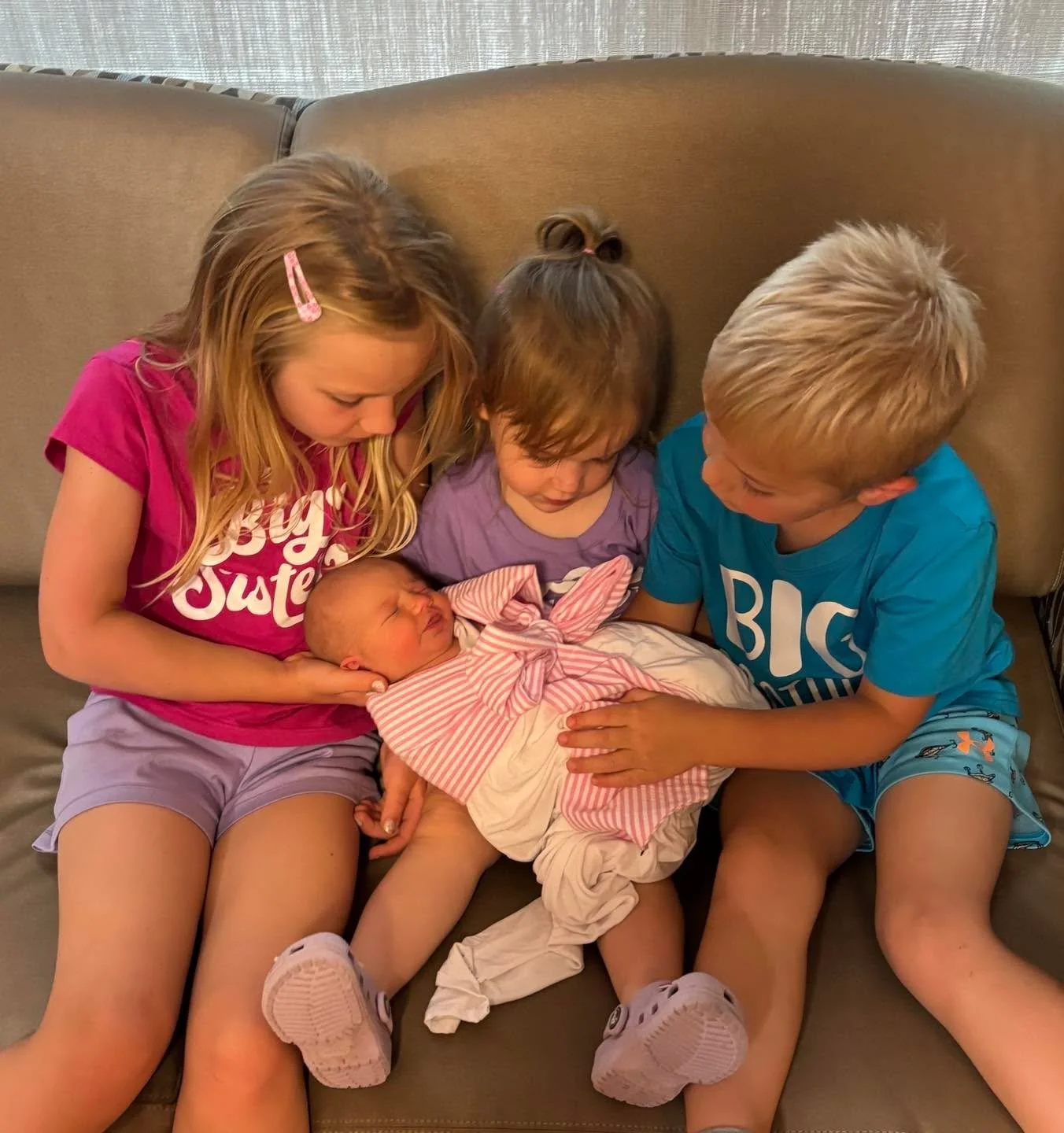 Dr. Olson and Rachelle are excited to announce the arrival of their daughter, Ellery Mae Olson.

Mom and baby are doing well, and the older kids are already pretty smitten. We feel very blessed and thankful for all the love and support.