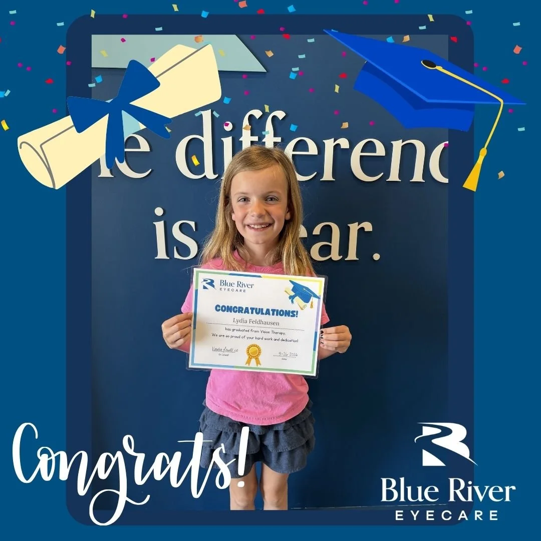 Today we celebrate Lydia, who has successfully completed her Vision Therapy Journey!

"She made great improvement from beginning to end. Lydia enjoyed coming and didn't mind the homework. Highly recommend anyone to take part in the program if yo
