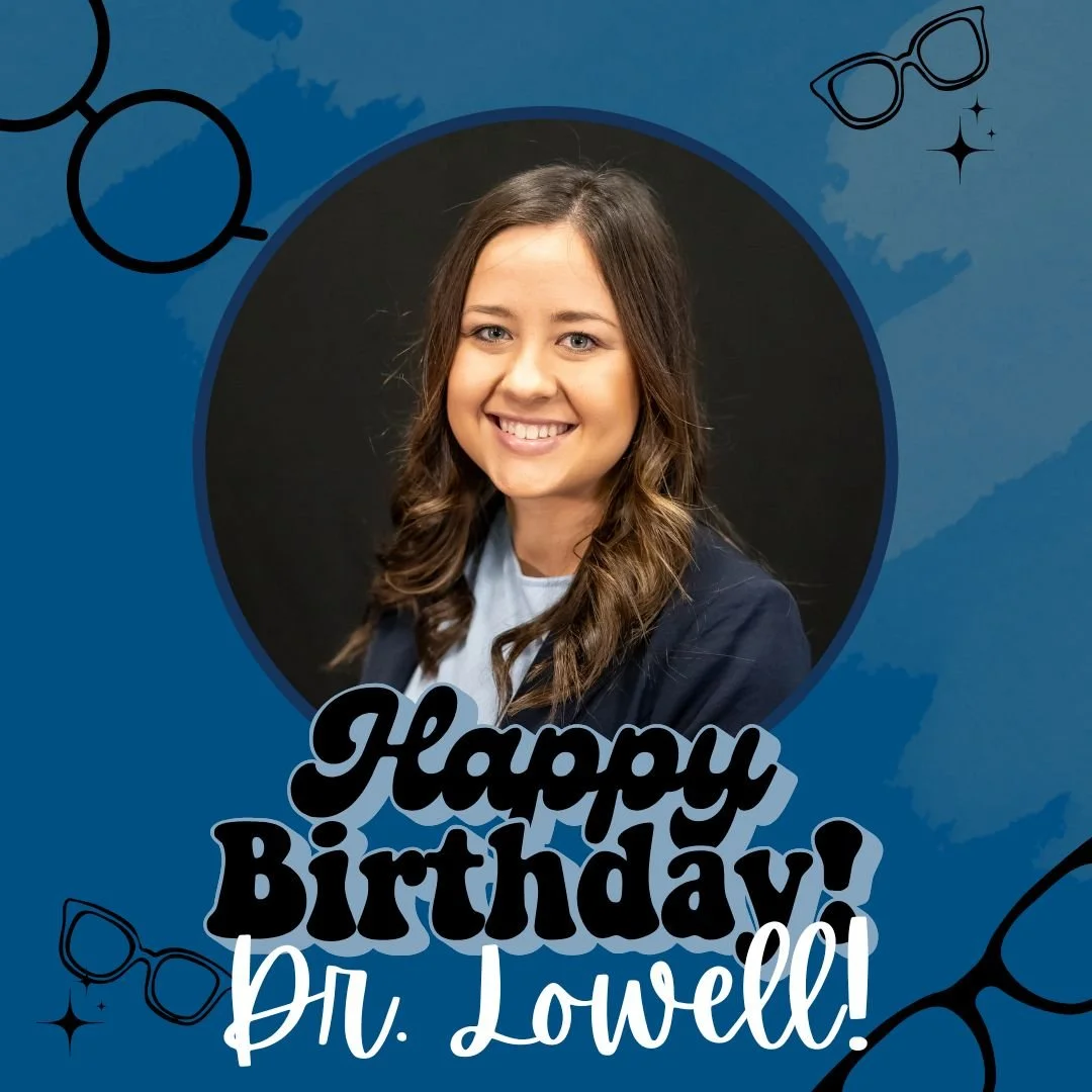 🎉 Happy Birthday, Dr. Lowell! 🎉
Today we&rsquo;re celebrating the incredible Dr. Kendra Lowell - a compassionate provider, a steady leader, and a bright spot in every patient&rsquo;s day. Her dedication to exceptional eye care and her genuine kindn