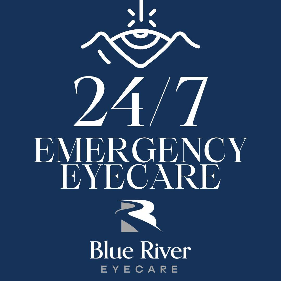 Did you know we offer 24‑Hour Emergency EyeCare at Blue River EyeCare?

Eye emergencies don&rsquo;t wait&hellip; and neither do we!

Got metal in your eye after forgetting your safety glasses?
Seeing new flashes, floaters, or sudden changes in vision
