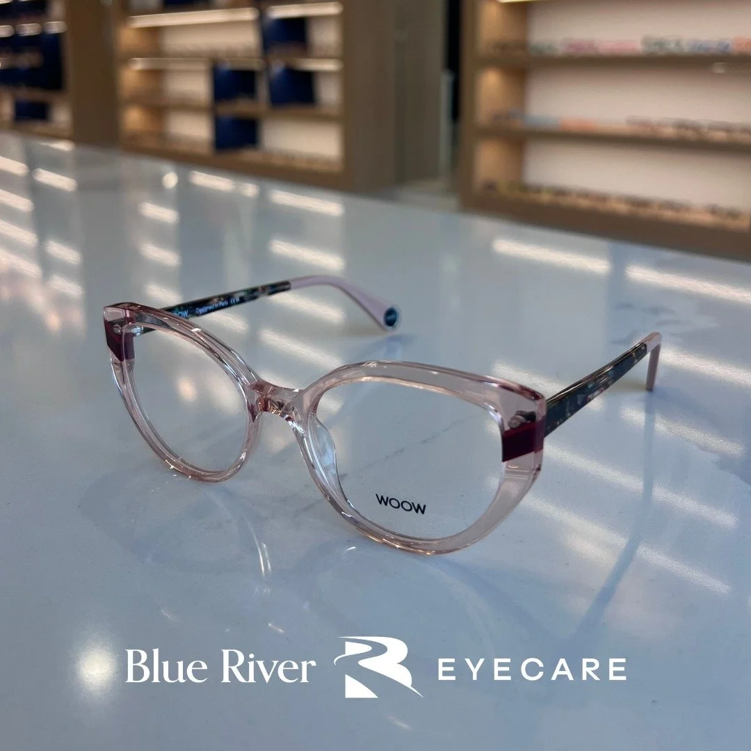 Say hello to this week&rsquo;s show‑stopper: a translucent pink WOOW frame that brings all the personality without saying a word.

Lightweight, playful, and designed to make your everyday look feel a little more&hellip; WOOW.

Try it on at Blue River