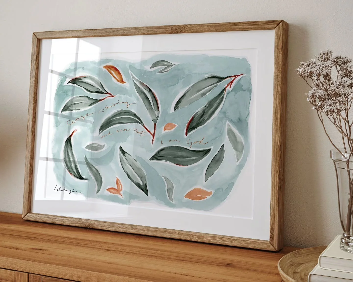 Cease striving. A little message that I find myself needing to be reminded of regularly. 
Something new is coming to help with that...