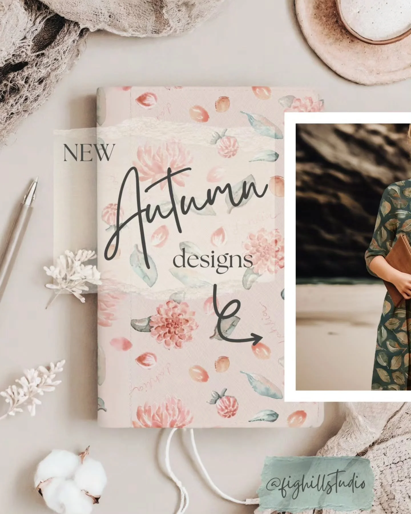 🍁 COMING SOON 🍁
My brand new Pattern Collection is almost here &mdash; featuring warm seasonal tones, hand-illustrated motifs, and designs perfect for autumn product releases and collections. 

❗️If you&rsquo;re planning your next product launch or