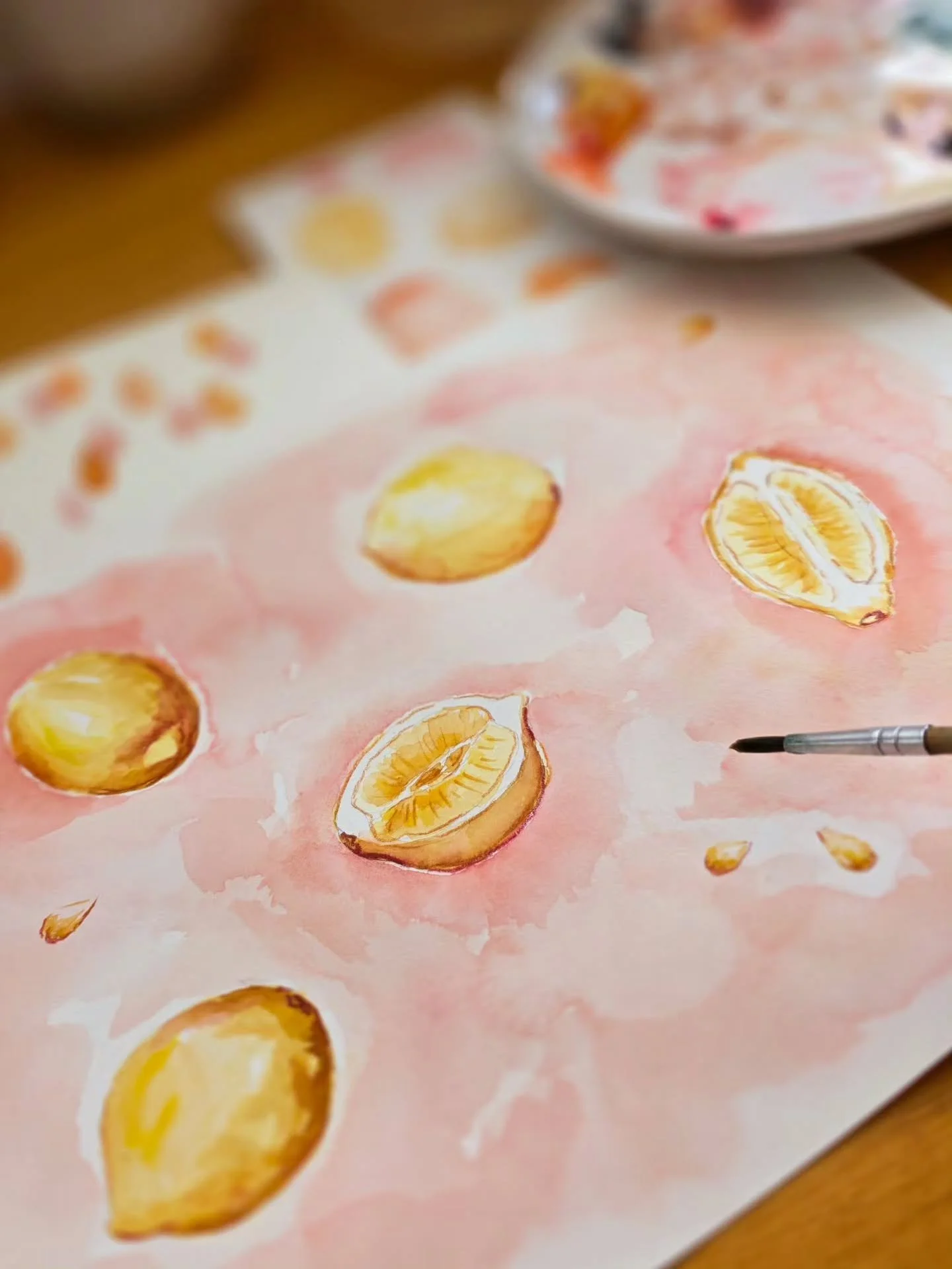 🍋Easy easy lemon squeezy! 🍋
A fun little addition to my beachy prints coming soon to the Pattern Library. 😎