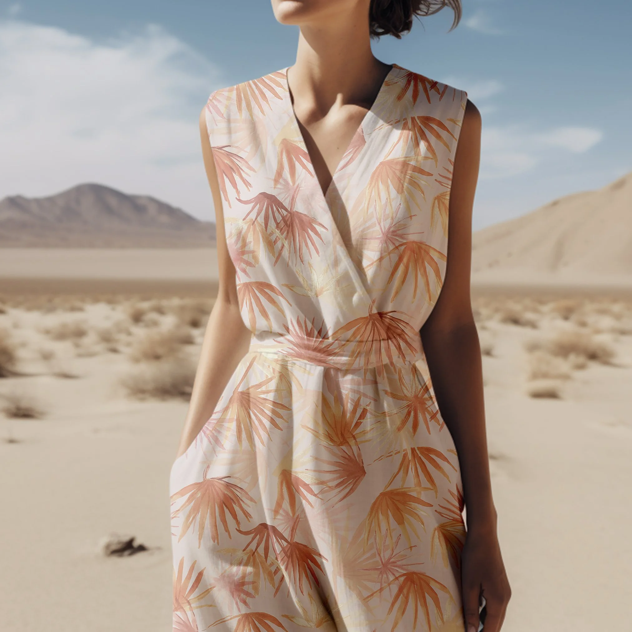 Palm sunset subtle dress mu.jpg