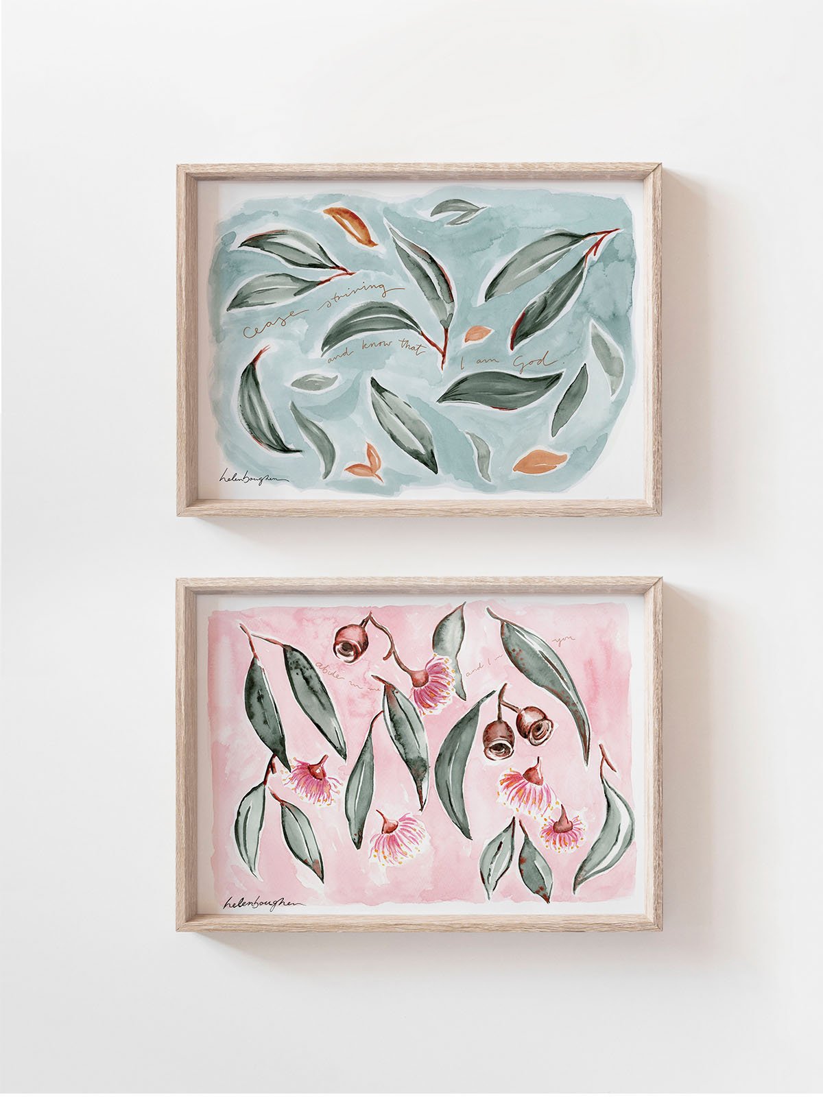 'Abide' & 'Cease Striving' print bundle (limited edition)