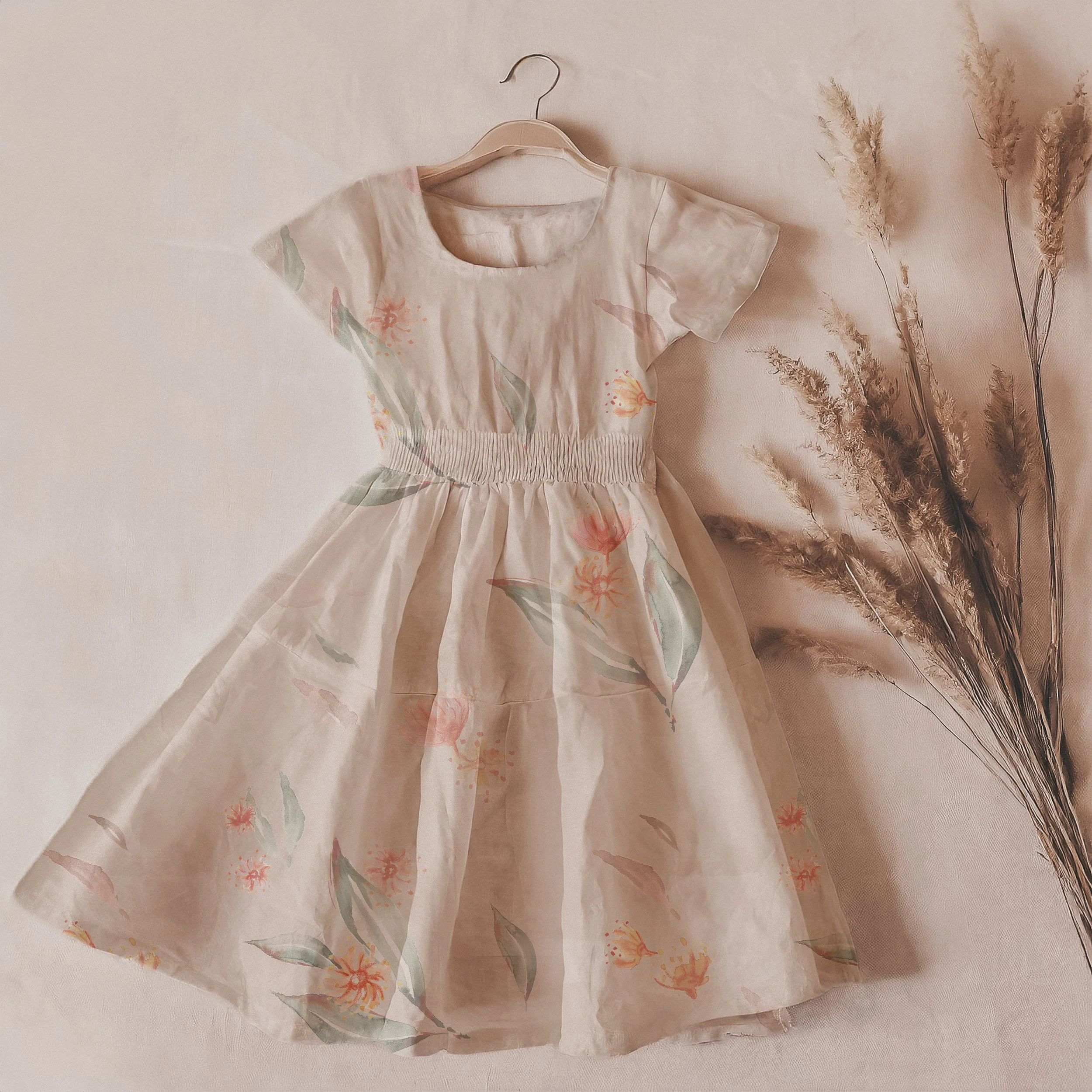 Summery Flowering gum childs dress mu.jpg