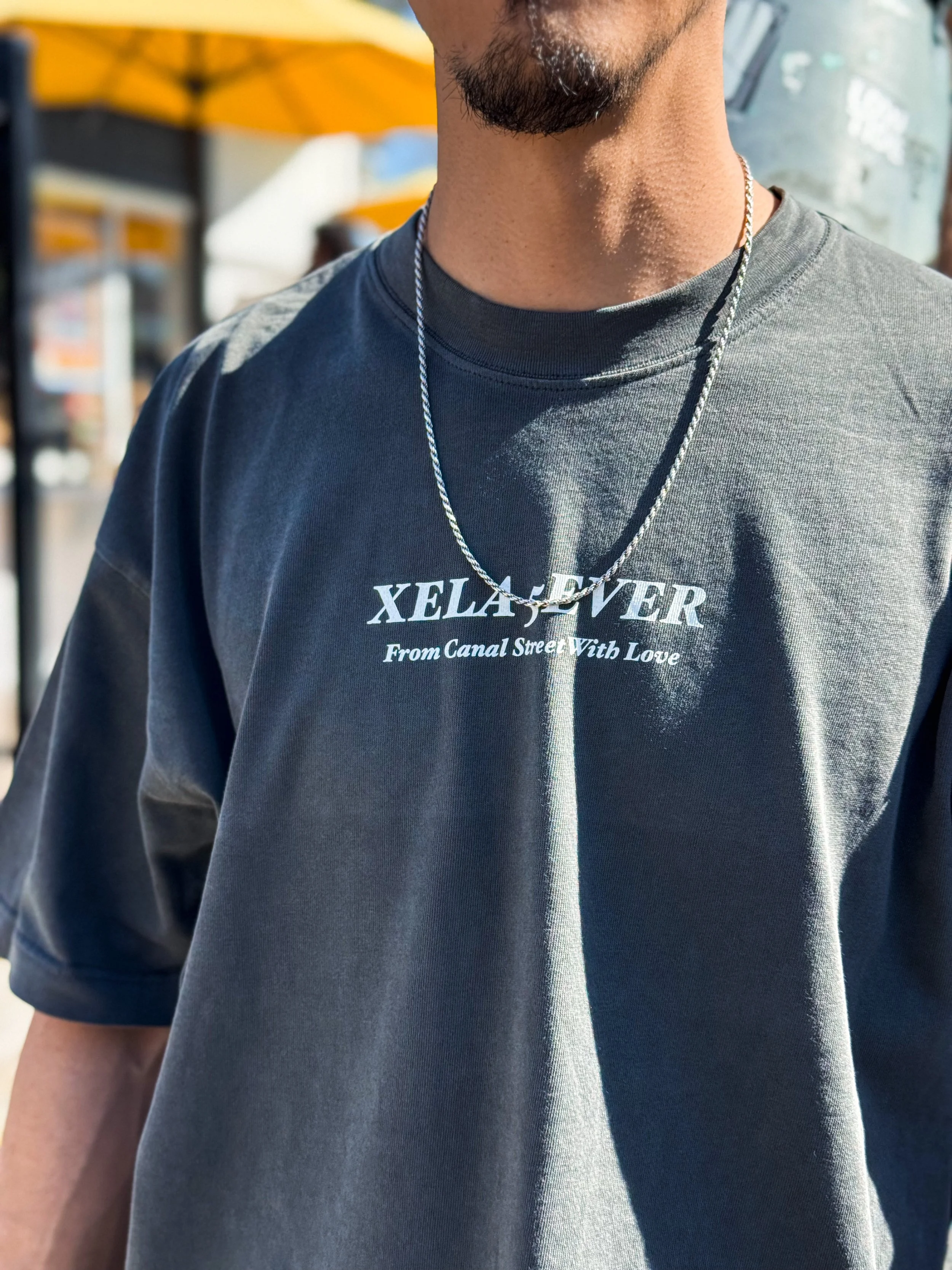 Slate Grey Garment Dyed Tee