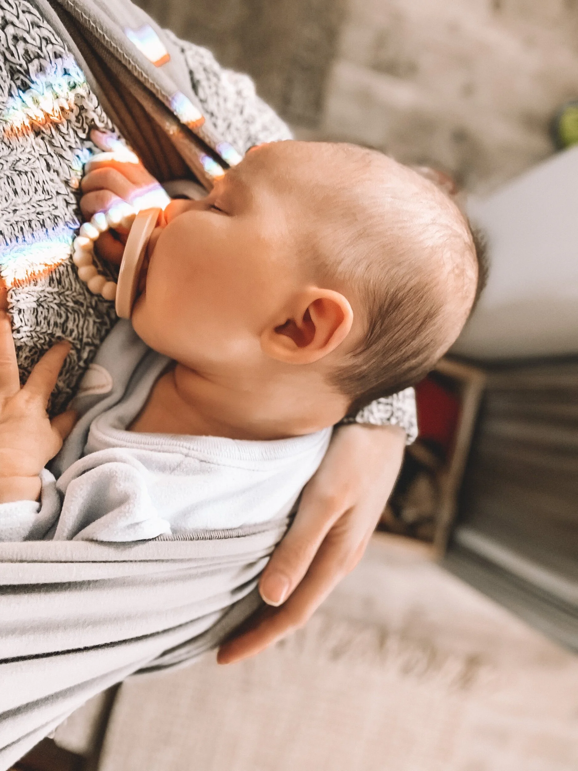 Consistent Morning Routine With A New Baby