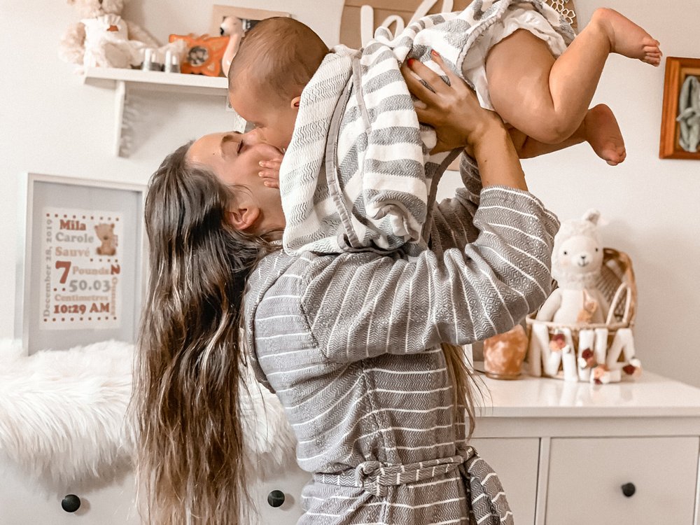 Mom and Me Matching Robe/Towel
