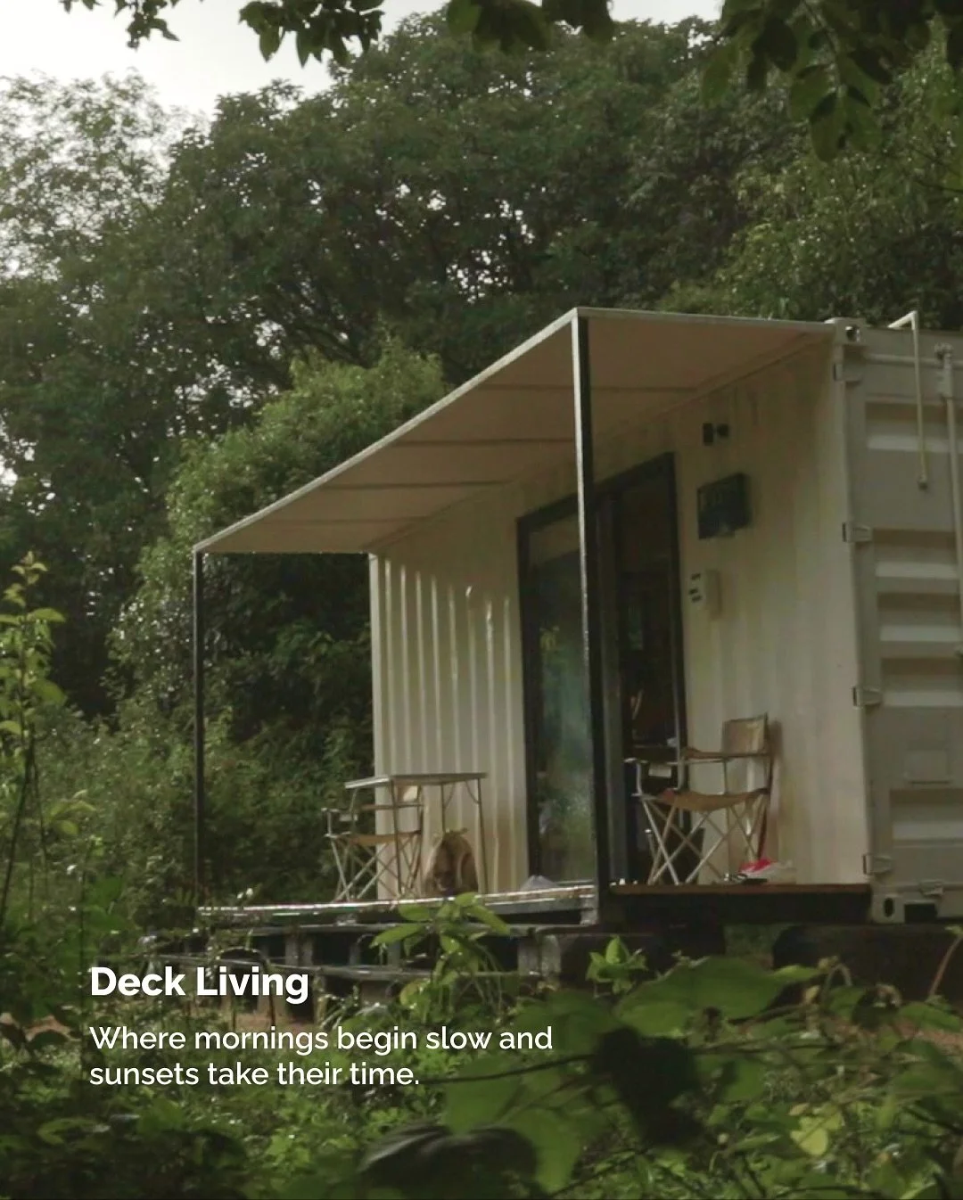 There&rsquo;s something healing about a day that doesn&rsquo;t need to hurry.

Where mornings begin with soft light and quiet coffee, and evenings end with still air and slowing thoughts.

You don&rsquo;t measure time here, you feel it. 
One calm hou