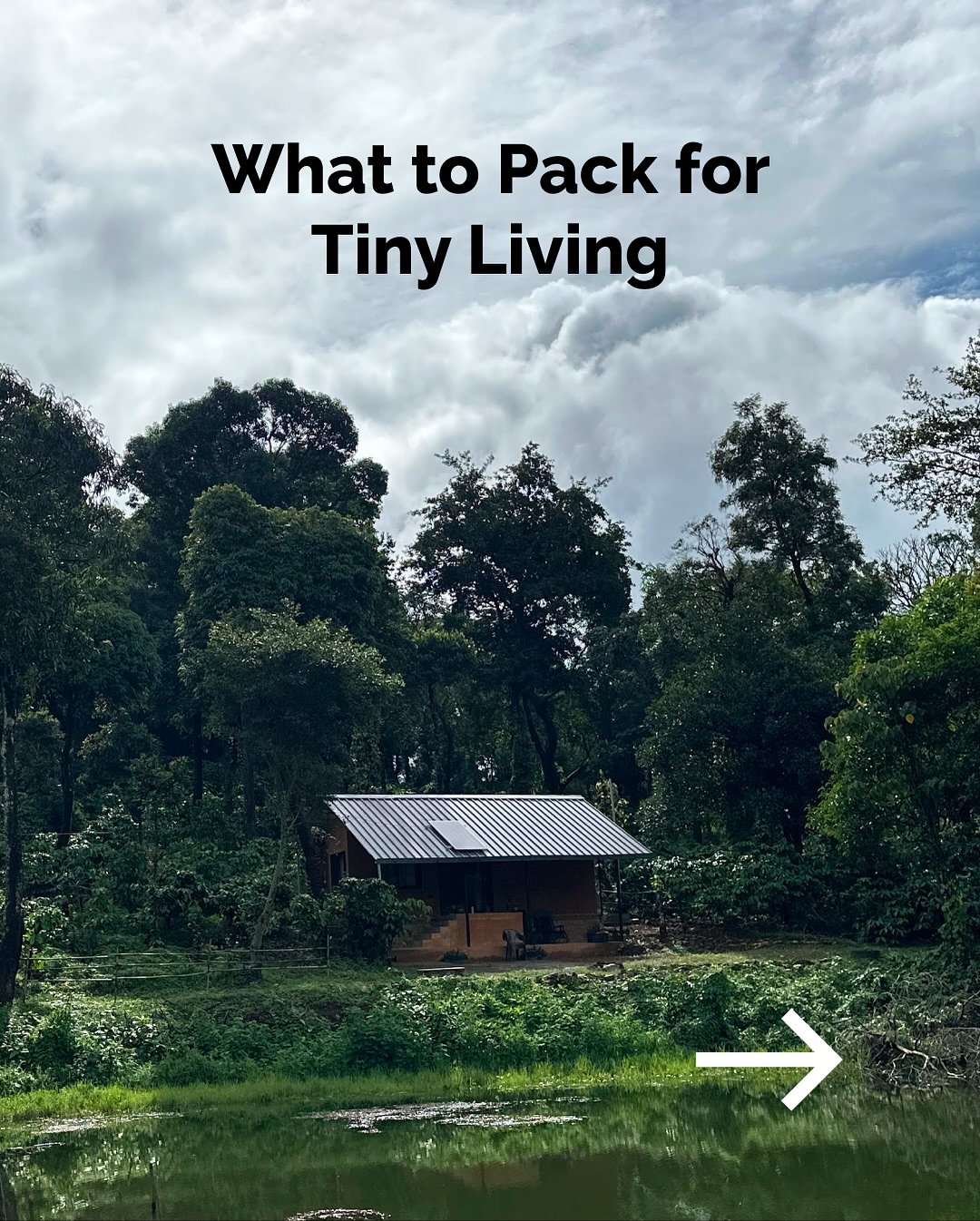 When you live tiny, you learn what truly matters: space, silence, and the freedom of less. 🌿

Packing light isn&rsquo;t about leaving things behind, it&rsquo;s about carrying only what adds peace, not pressure. 

The fewer choices you make, the more