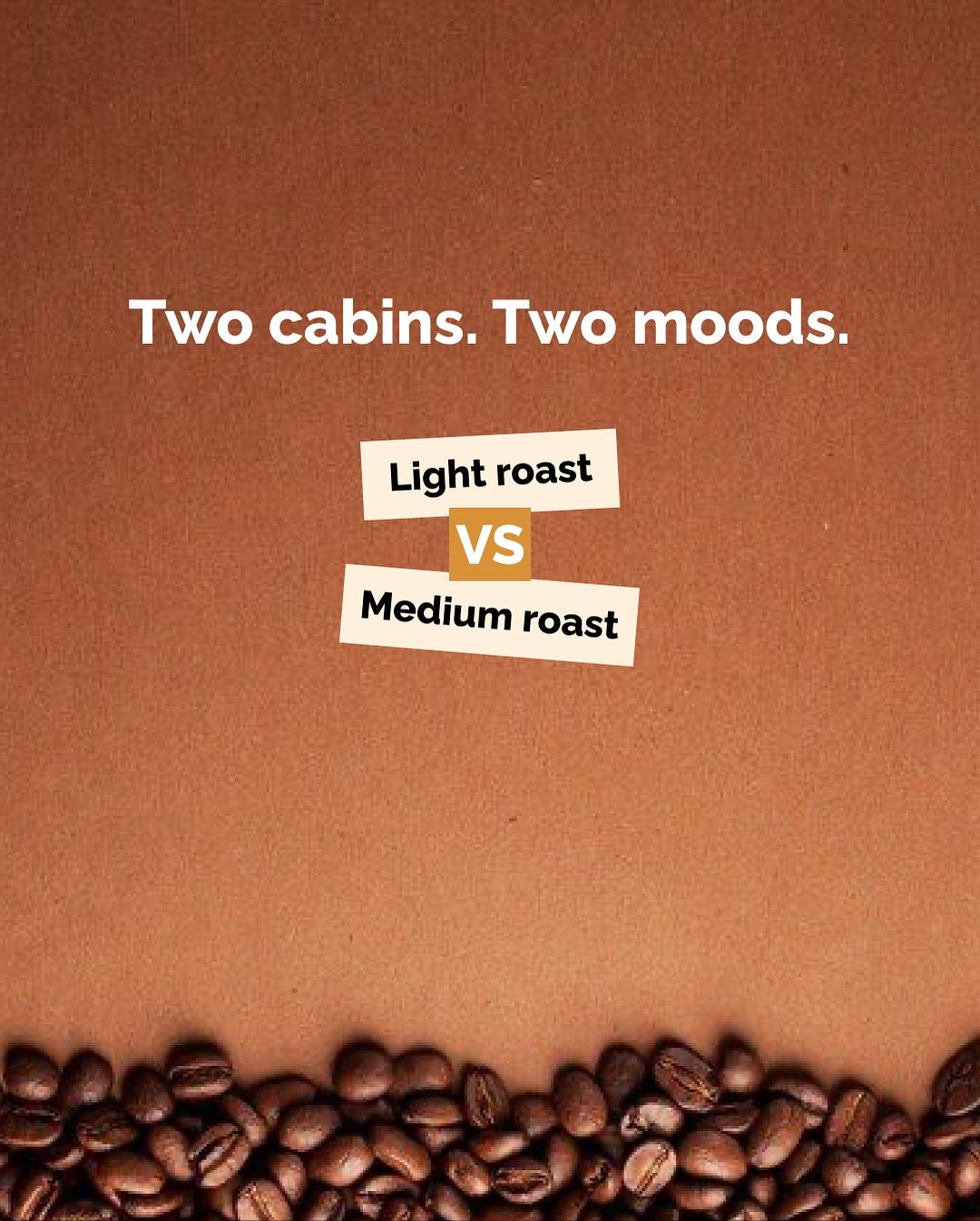 Some holidays wake you up.
Some holidays wind you down.

At Tenpy, you get to pick which version of you needs a break.

One cabin feels like that first sip of a light roast: bright, warm, easy, the kind of stay where mornings stretch and laughter com