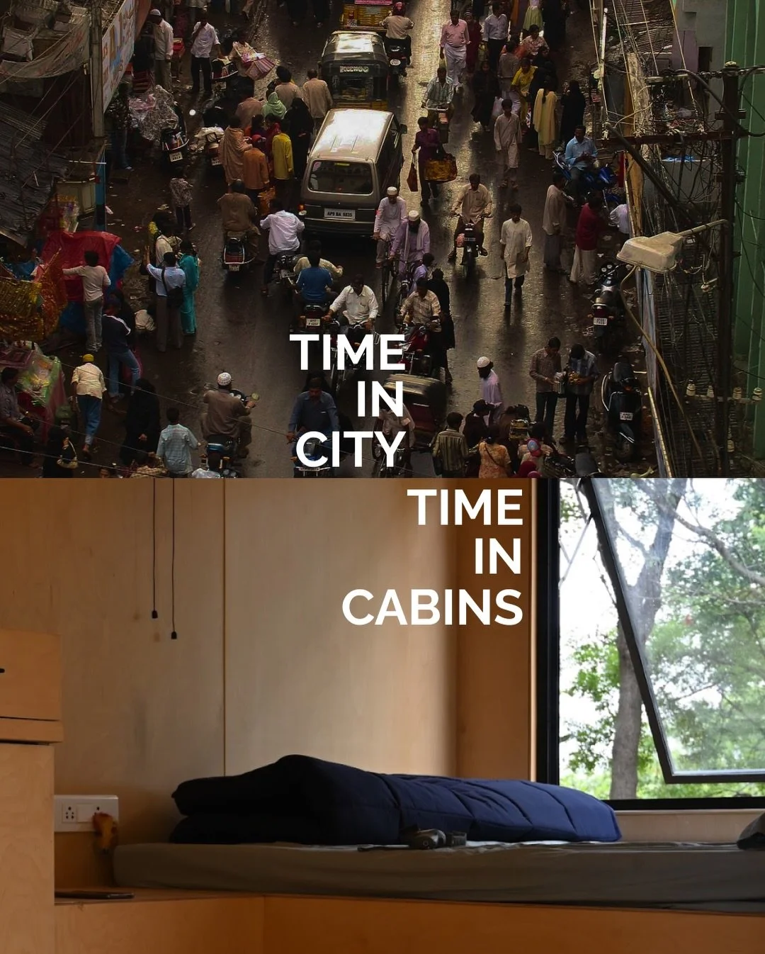 There are two kinds of time we live in.
The time that pulls you&hellip; and the time that returns you to yourself.

In the city, the day decides your pace. Noise becomes a habit, rushing becomes normal, and minutes vanish before you even realise you 