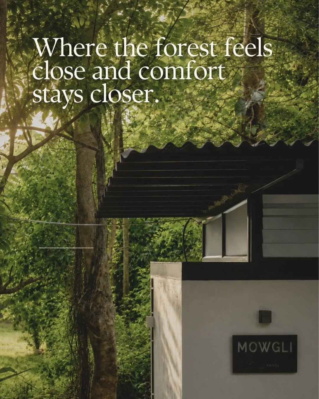 An hour away from the city, and a world away from the noise.

Tucked inside Kipling Farm near Bannerghatta, Tiny Mowgli is where weekends slow down. 

Mornings begin with birdsong, evenings end under open skies, and the only agenda is to enjoy good c