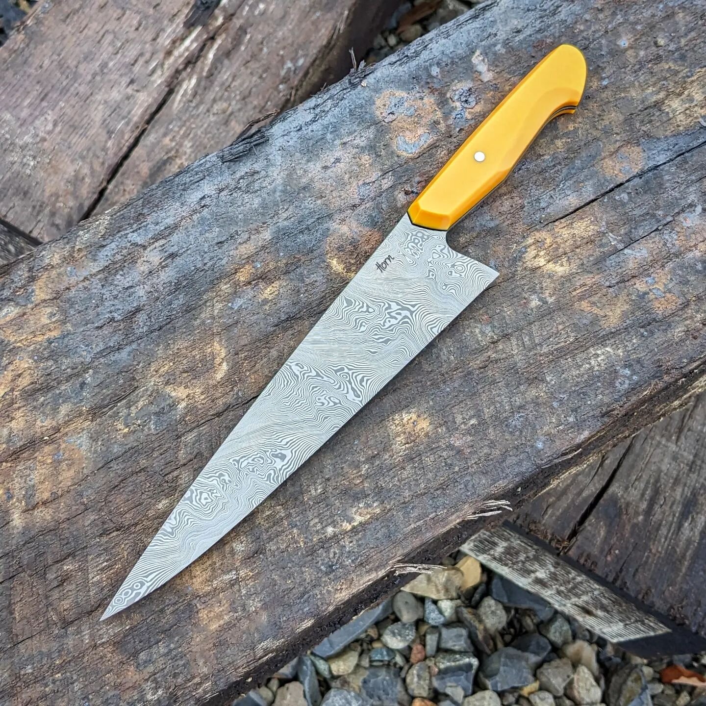 Finished this big knife this last week. : Bladesmith