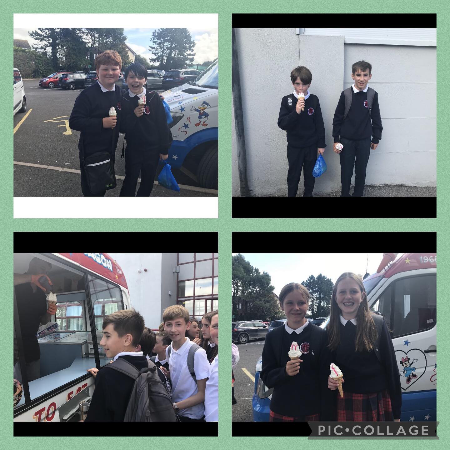 We had the best day welcoming our 1st Years at their #inductionday today! #newbeginnings❤️ #newfriends #smiles😁 #secondaryschool #icecream #sunnydays☀️ #makingmemories #bringonthenextadventure 🙌🎉🌈❤️😎 @skerriescc @ddletb @ddletbcolleges