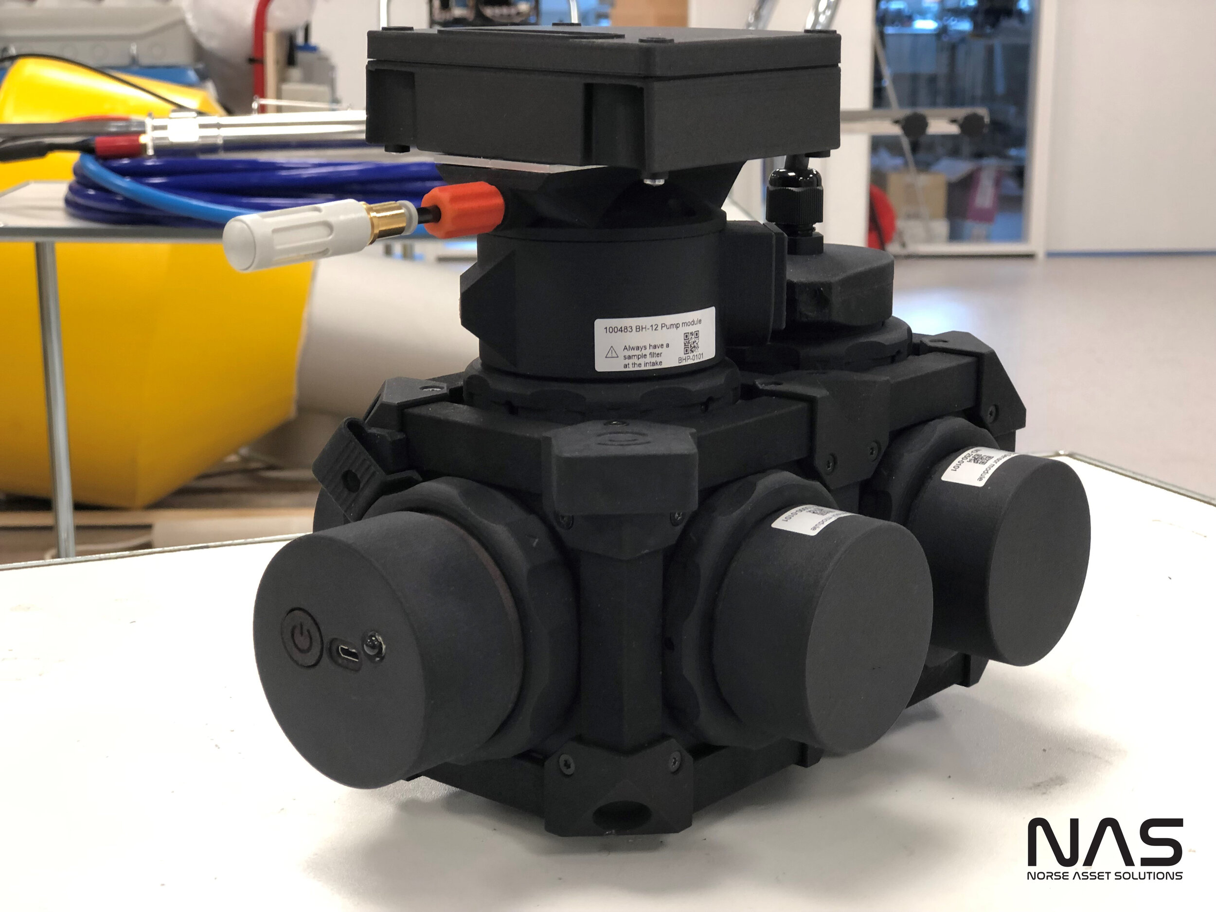 HUGIN sulfur emission sniffer —