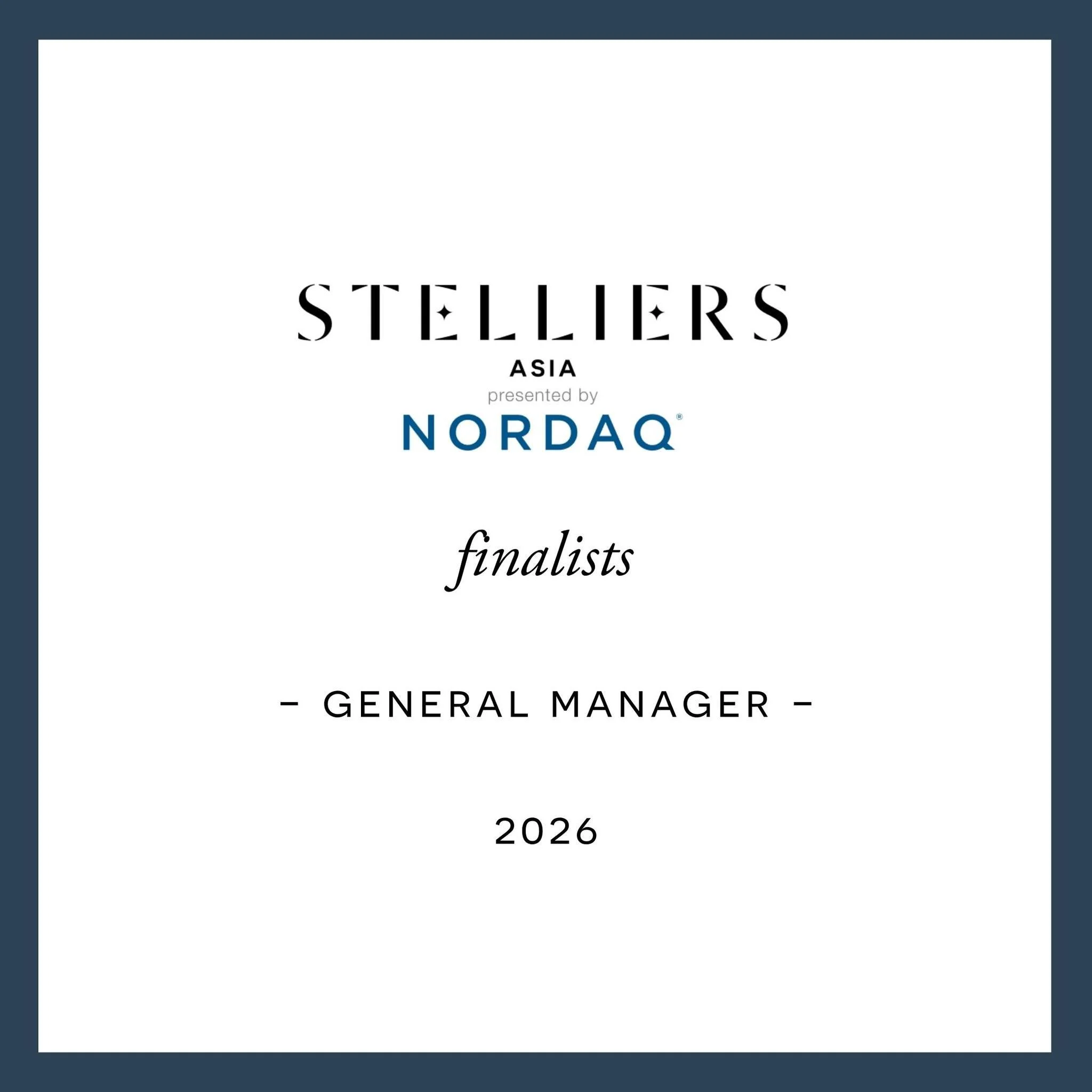 🌟 Meet the Stelliers Asia 2026 Finalists | General Manager 🌟

Alain K. Bachmann, General Manager at @zannierbaisanho 

Go Kondo, General Manager at @ritzcarltonbali

Hildegard Anzenberger, General Manager at @capellahanoi

Jean-Pierre Joncas, Gener