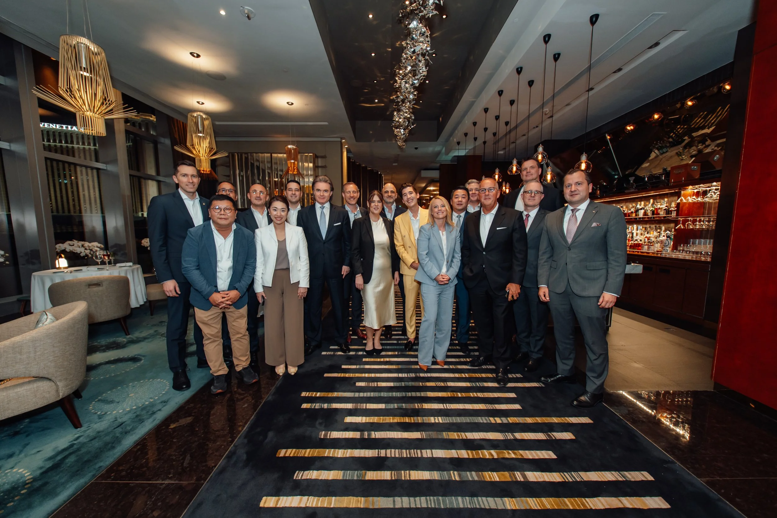 Stelliers and NORDAQ Unite Hospitality Leaders for Elegant Dinner at City of Dreams Macau