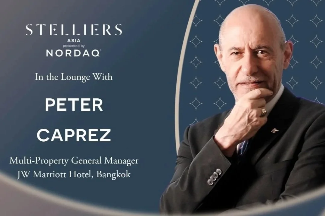 In the Lounge with Peter Caprez at JW Marriott Hotel, Bangkok