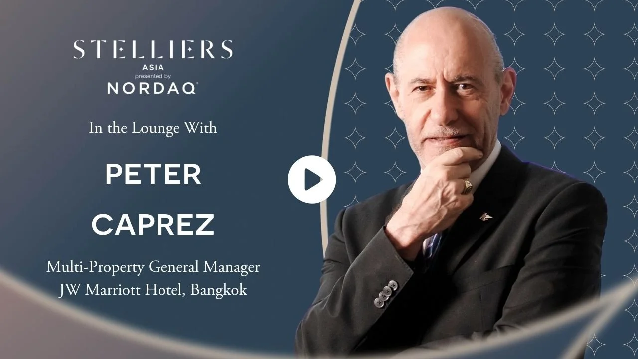 In the Lounge with Peter Caprez at JW Marriott Hotel, Bangkok