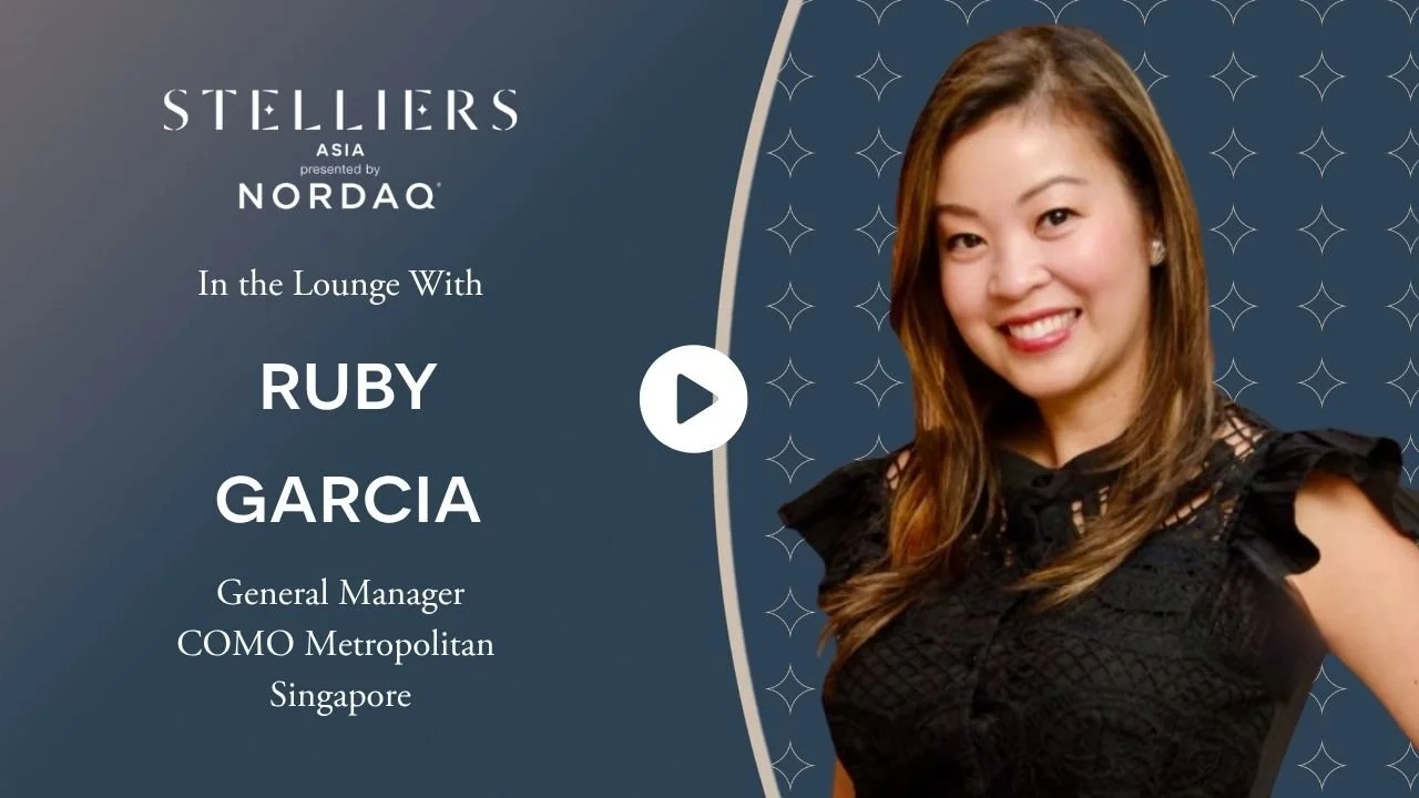 In the Lounge with Ruby Garcia at COMO Metropolitan Singapore