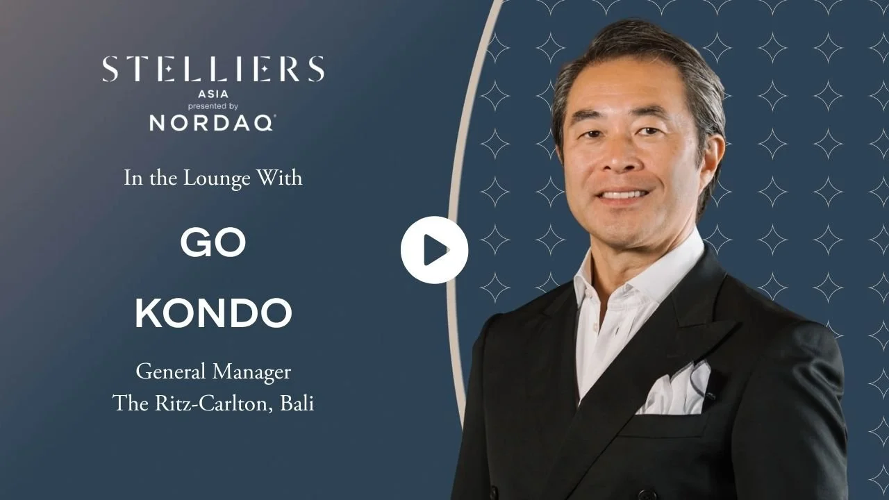In the Lounge with Go Kondo at The Ritz-Carlton, Bali