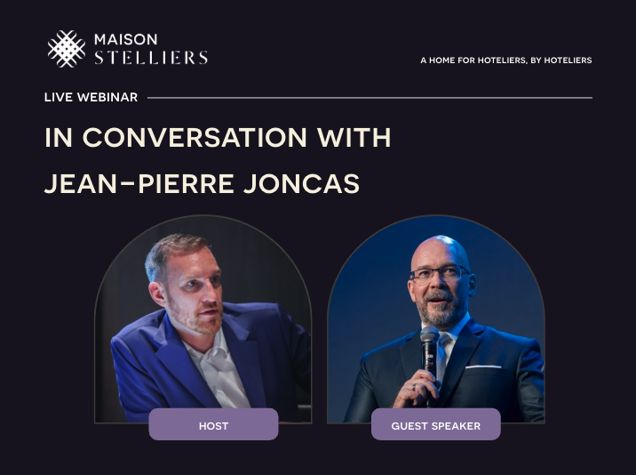 Maison Stelliers: In Conversation with Jean-Pierre Joncas