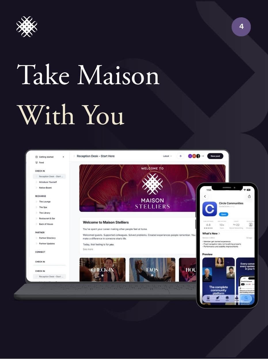 How to Access the Maison Stelliers Community