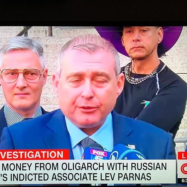 The investigation is making things clearer and clearer everyday. @rudygiuliani_official is being manipulated by one of  Voldemort&rsquo;s death eaters. #voldemort #levparnas #purplewizard  #impeachment #vladimirputin #followthemoney #dmytrofirtash