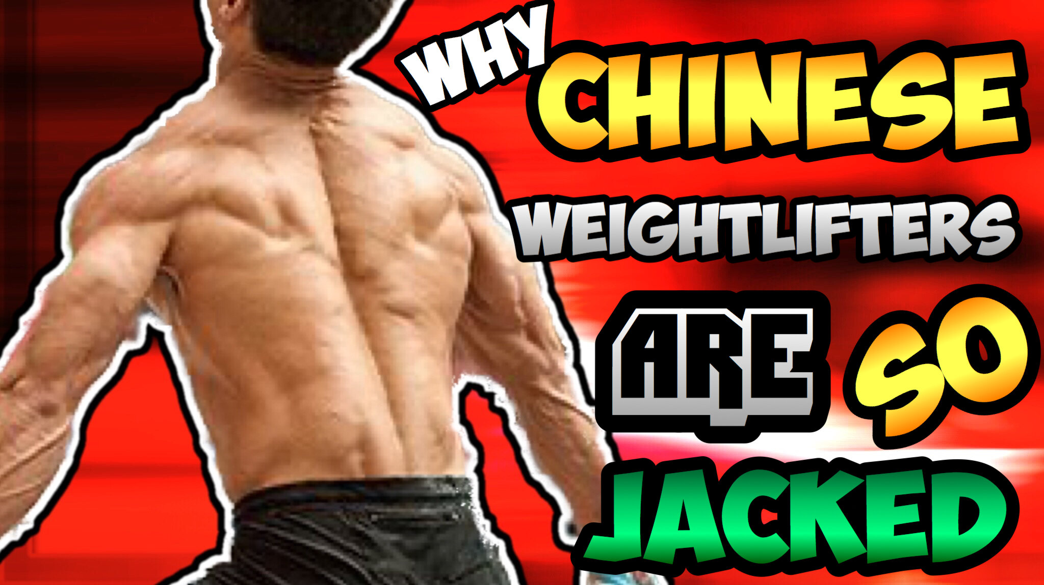 NUCLEUS OVERLOAD™ AND CHINESE WEIGHTLIFTERS - HOW THEY BUILD THEIR MASSIVE TRAPS !!!