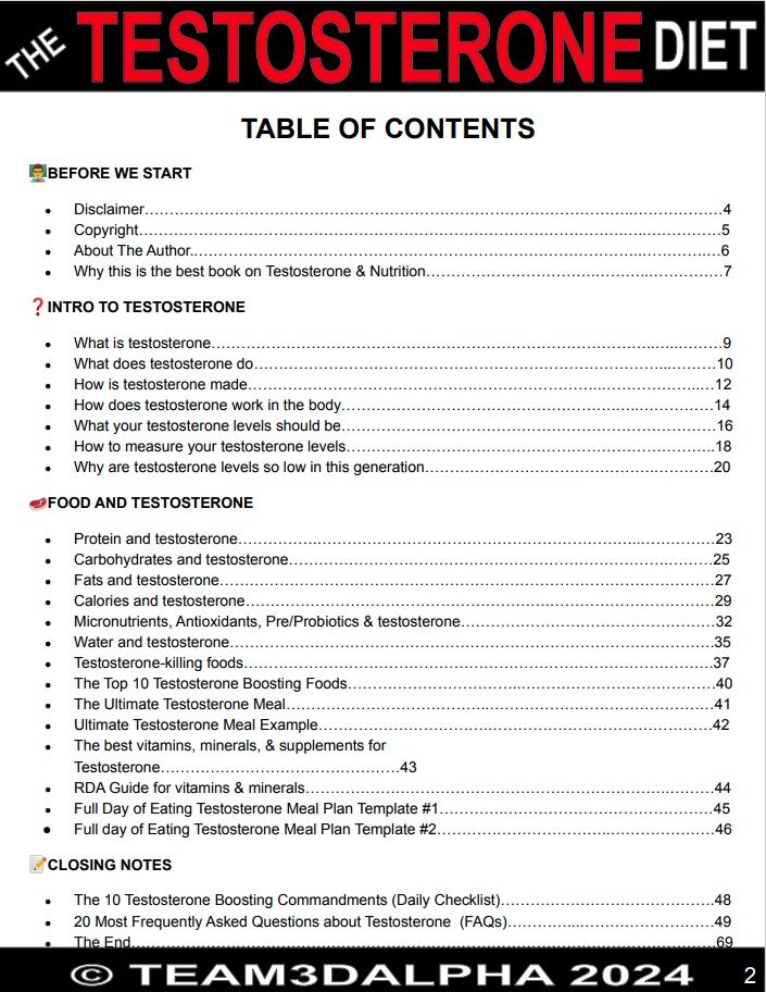 Testosterone eBook TABLE OF CONTENTS by Migan.jpg