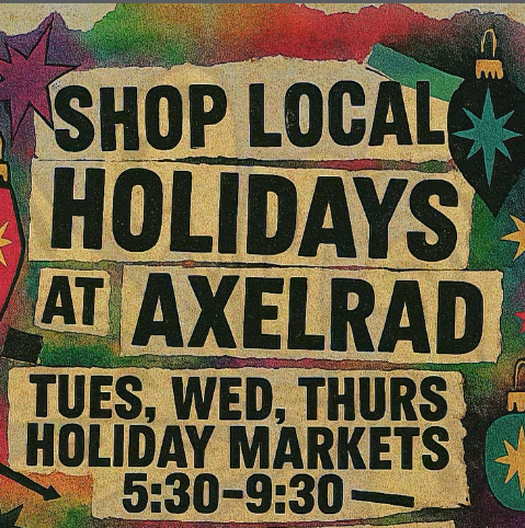 Shop Local Holiday Market at Axelrad