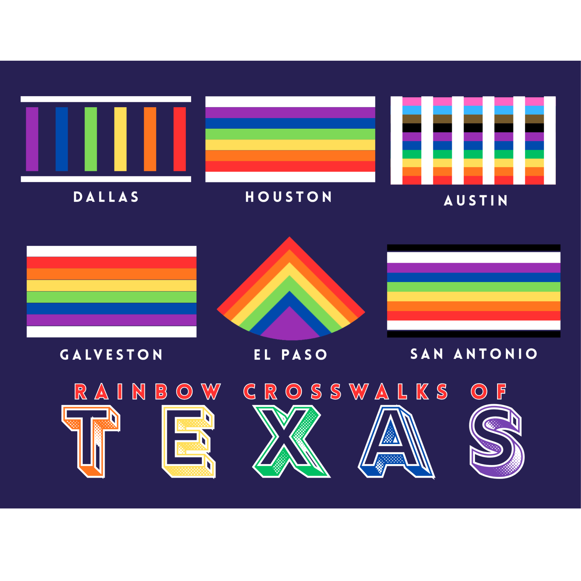 Rainbow Crosswalks of Texas Sticker.png