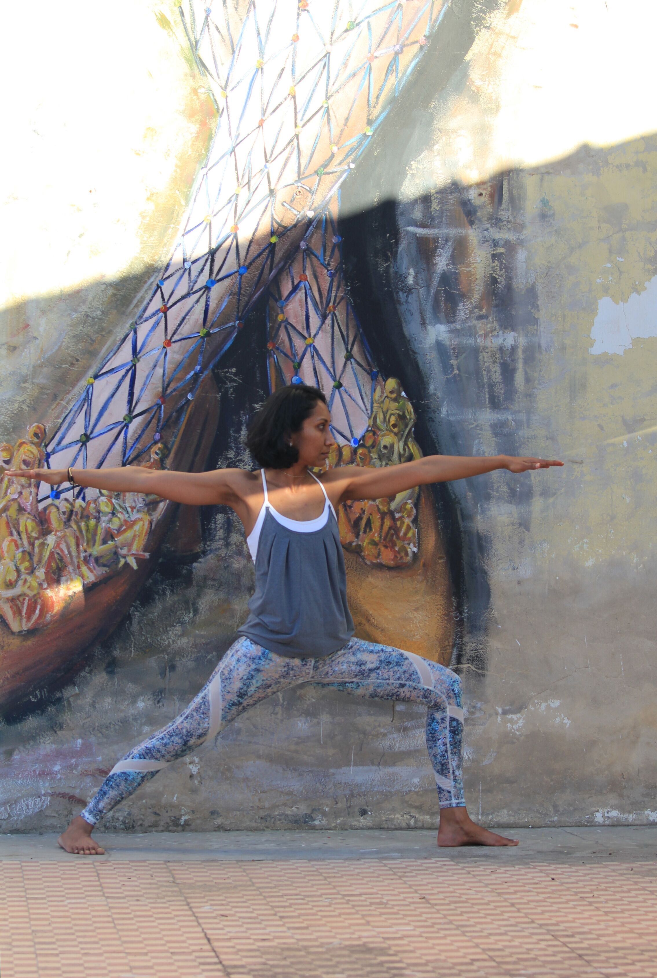 Yoga session