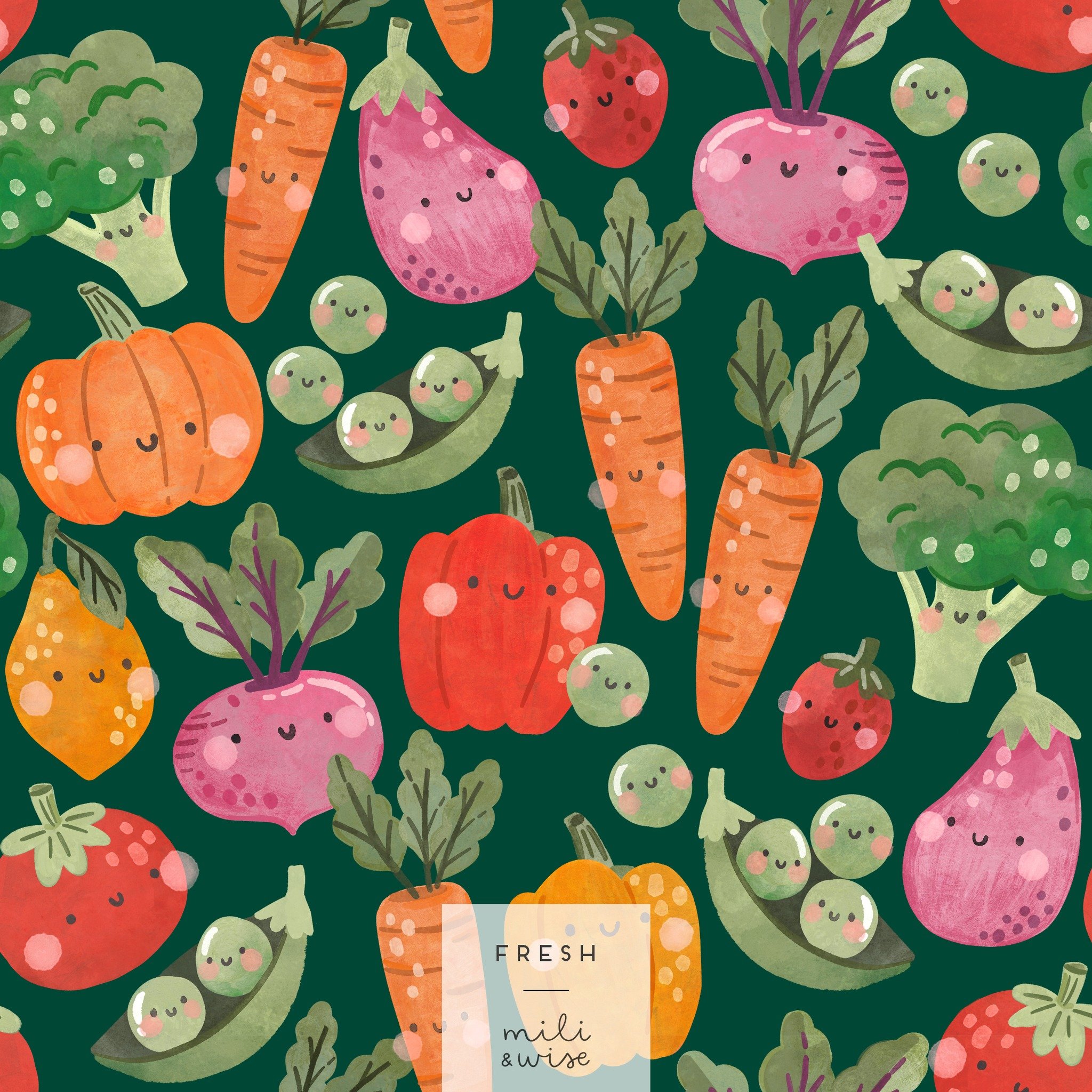 ⭐ AVAILABLE ⭐ | Vic

New seamless repeat pattern. Please comment your chosen colourway to claim colour exclusivity.

20 x 20 cm or 30 x 30 cm repeat design tile
JPG file at 300 dpi
&euro;39 for one exclusive colourway; &euro;70 for two

Feel free to 