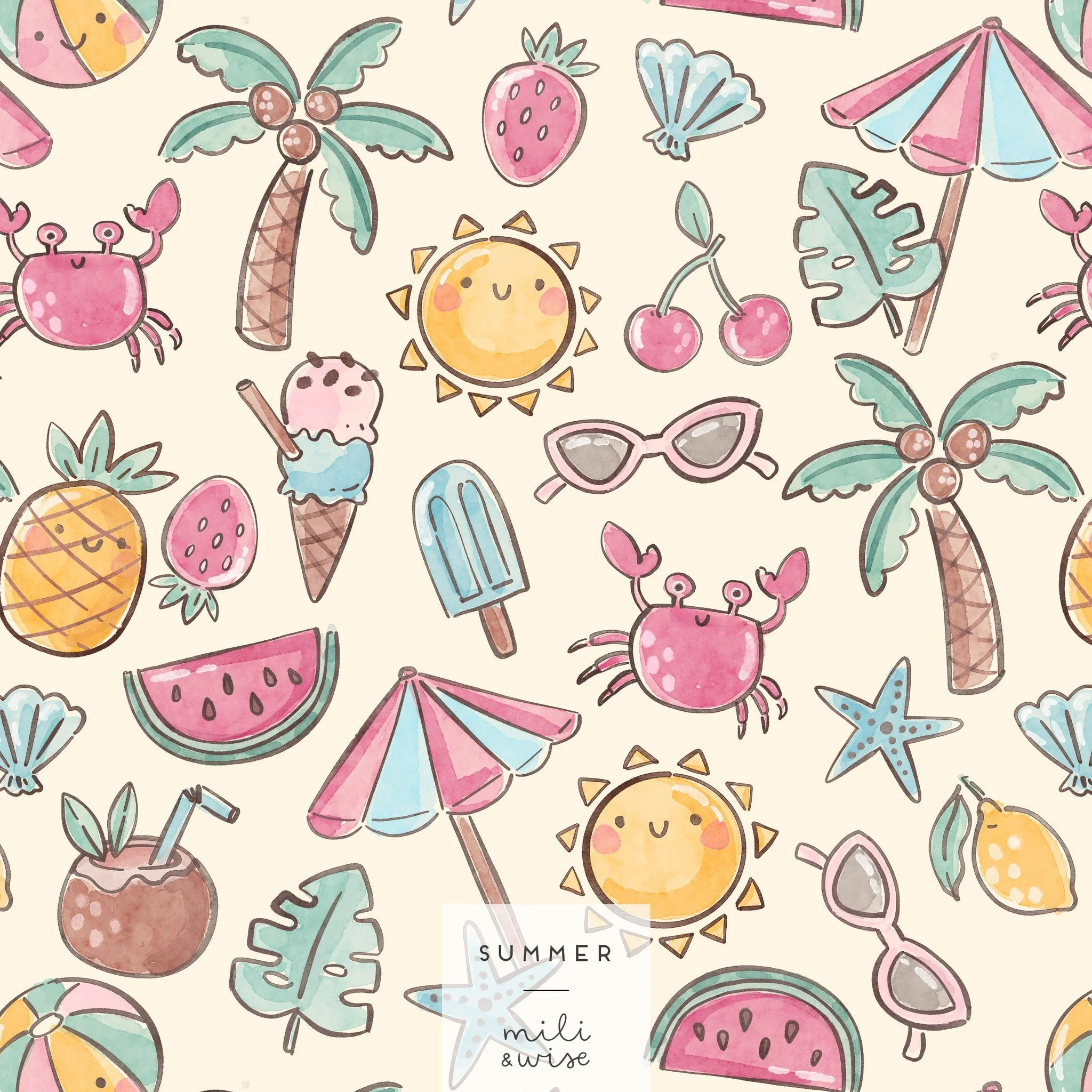 ⭐ AVAILABLE ⭐ | Ray

New seamless repeat pattern. Please comment your chosen colourway to claim colour exclusivity.

20 x 20 cm or 30 x 30 cm repeat design tile
JPG file at 300 dpi
&euro;39 for one exclusive colourway; &euro;70 for two

Feel free to 