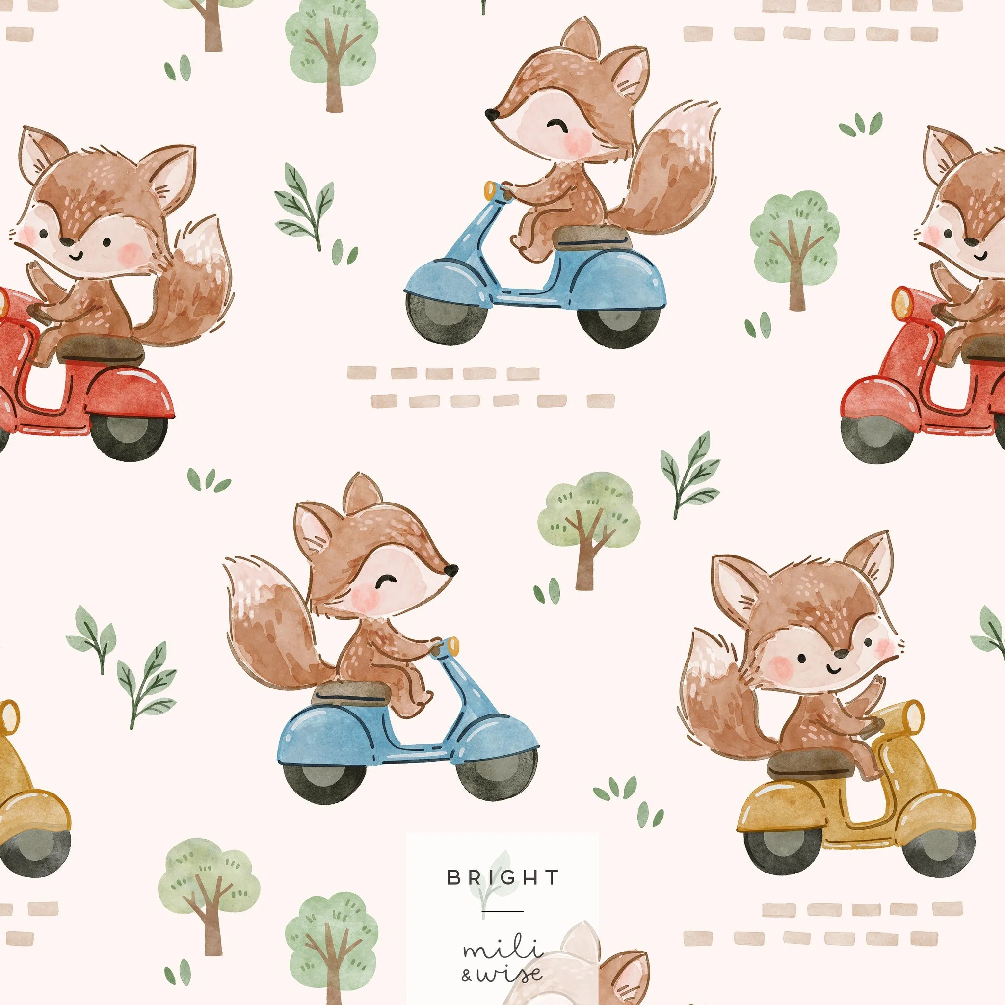 ⭐ AVAILABLE ⭐ | Foxy

New seamless repeat pattern. Please comment your chosen colourway to claim colour exclusivity.

20 x 20 cm or 30 x 30 cm repeat design tile
JPG file at 300 dpi
&euro;39 for one exclusive colourway; &euro;70 for two

Feel free to