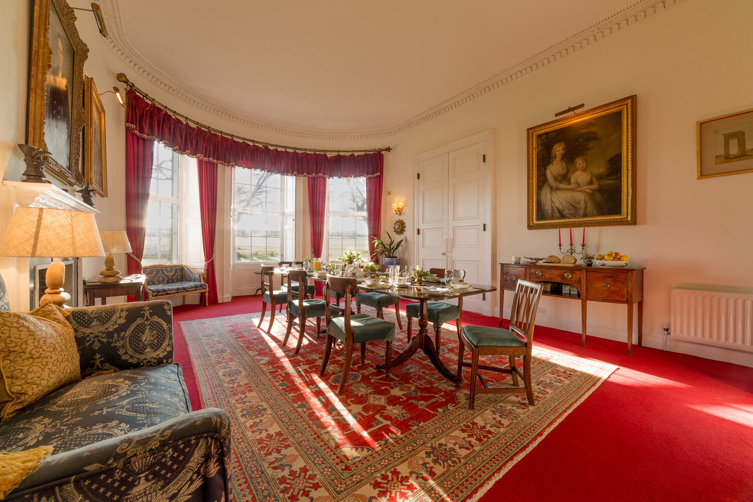 Breakfast Room - Budle Hall Bamburgh