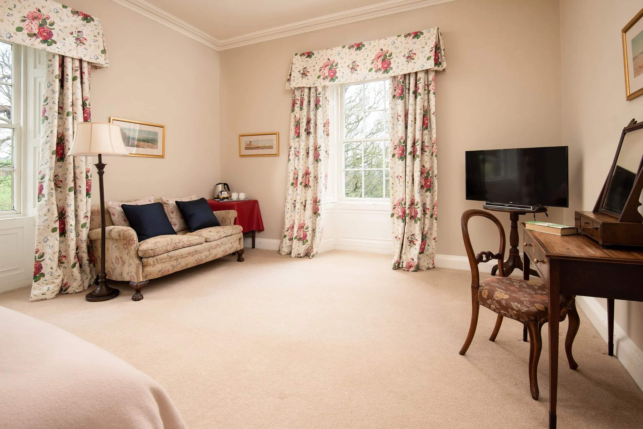 Blue Rooms, Budle Hall, Bamburgh