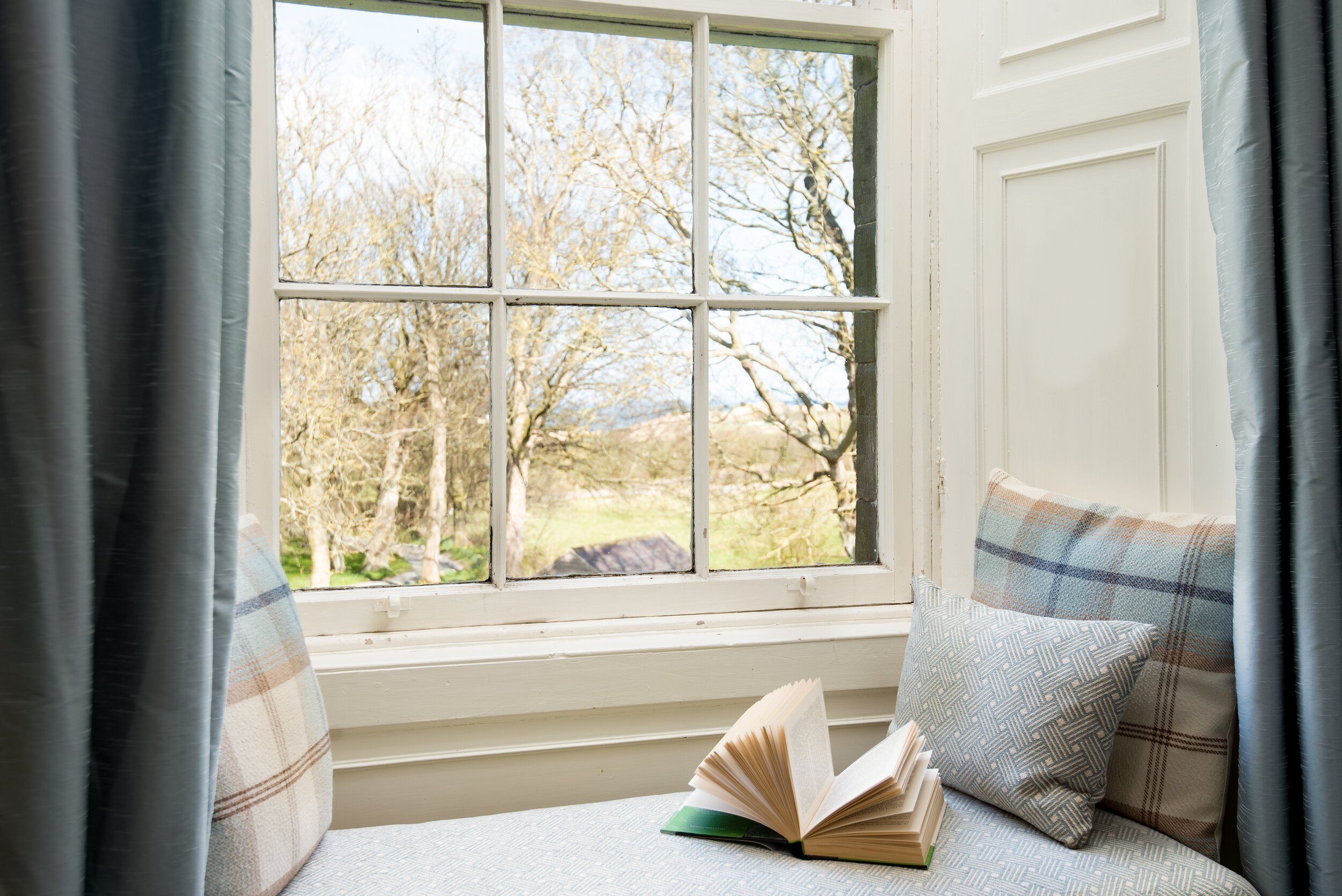 View from the Green Room - Budle Hall Bamburgh