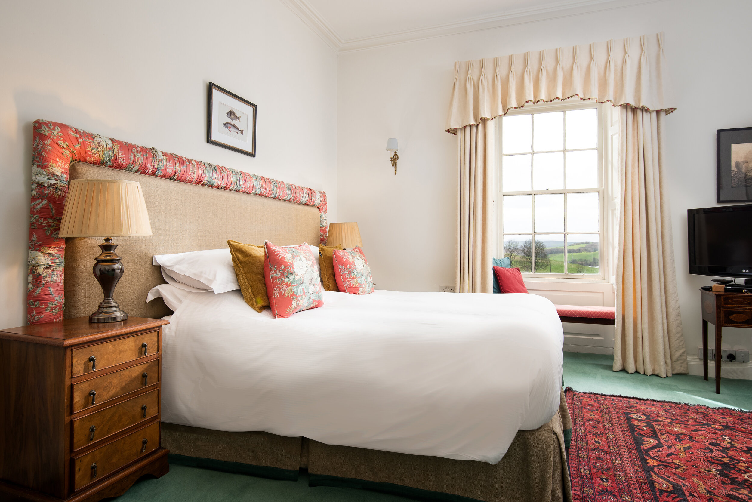 Red Room - Budle Hall Bamburgh