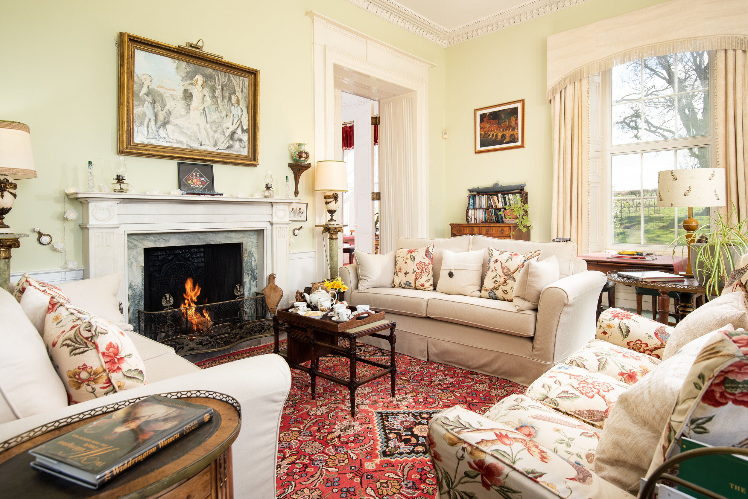 Sitting Room - Budle Hall Bamburgh